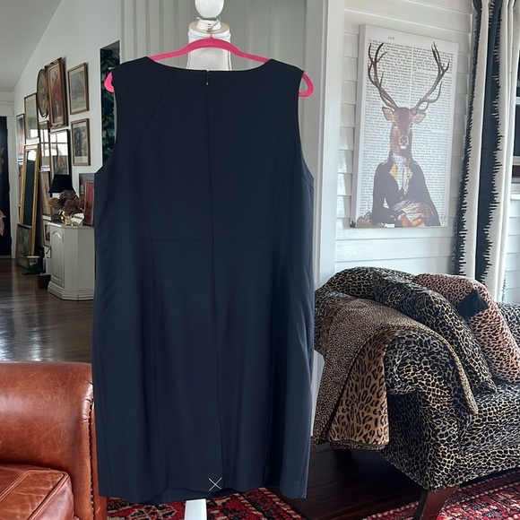 TALBOTS WOMAN Classic Navy Shift Dress - Picture 7 of 9